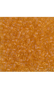 Miyuki delica beads 10/0 - Transparent light topaz DBM-702
